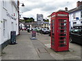 Telephone box, Newcastle Emlyn