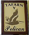 Sign for Tafarn Pelican