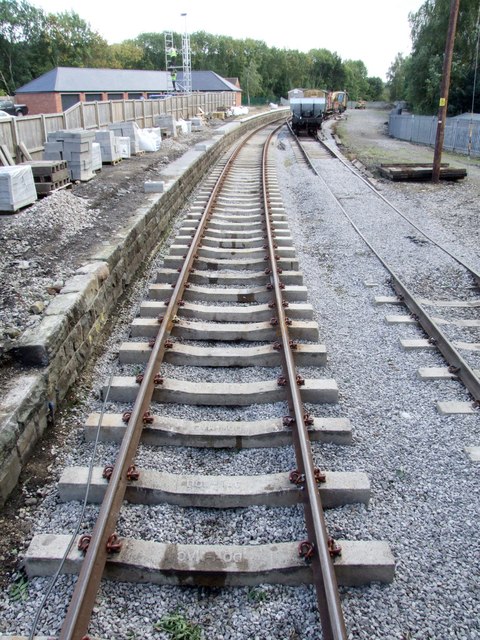 Ecclesbourne Valley Railway, Duffield © Dave Hitchborne :: Geograph ...