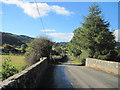 Road crossing Llangedwyn bridge