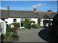 Thatched cottages in Knowstone