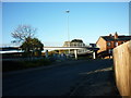 A footbridge over the M621, Leeds