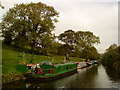 Narrowboats on the canal