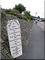 Milestone, Aberystwyth