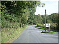 Road junction on the B4313  near Pont-shan