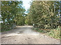 A private road to Riplingham Quarry