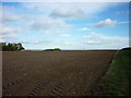 Looking across the fields towards Lings Farm