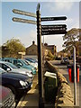 Signpost in Gargrave