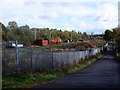 Rusting equipment on the railway