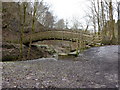 Footbridge over Mill Croft Brook