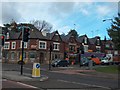 View of businesses on Abbeydale Road from Broadfield Road