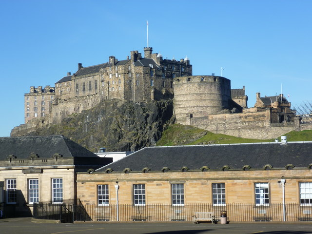 Edinburgh Castle from George Heriot's... © kim traynor :: Geograph ...