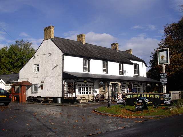 The Haywain, Coychurch Rd, Tremains,... © John Lord :: Geograph Britain ...