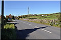 The B3231 passing one end of Hannaburrow Lane