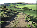 Spout House Hill towards White Lee Moor