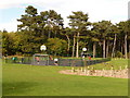 Redhill: hard football pitch in Redhill Park