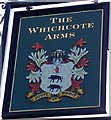 Sign for the Whichcote Arms, Osbournby