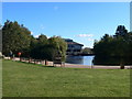 The gardens of the National Archives, Kew