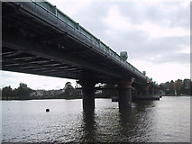 TQ2475 : Fulham Railway Bridge by Sarah Charlesworth