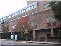 Bus stop outside the Royal Brompton Hospital