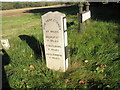 Milestone on the road from Hyde Park Corner to Haslemere