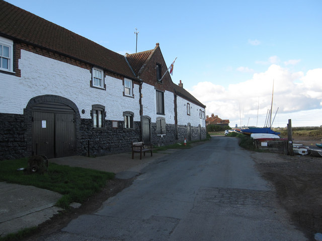 Burnham Overy Staithe Boathouse © Hugh Venables Geograph Britain And