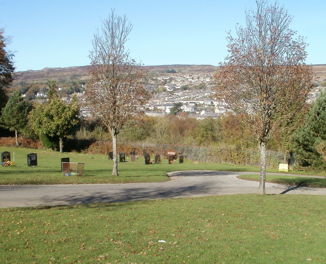 Silver Birches, Varteg Road Cemetery,... © Jaggery Cc-by-sa/2.0 ...