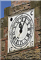 The clock on Clockhouse Cottage at Mellerstain House