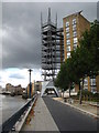 Converted warehouse on Limehouse Reach