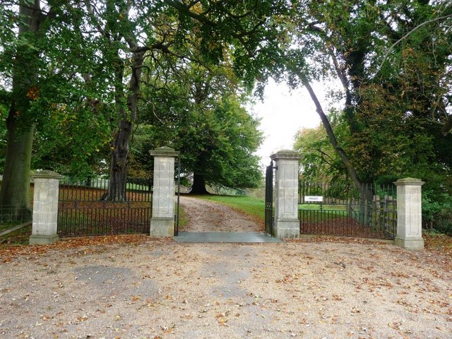 Entrance to Holywell Hall