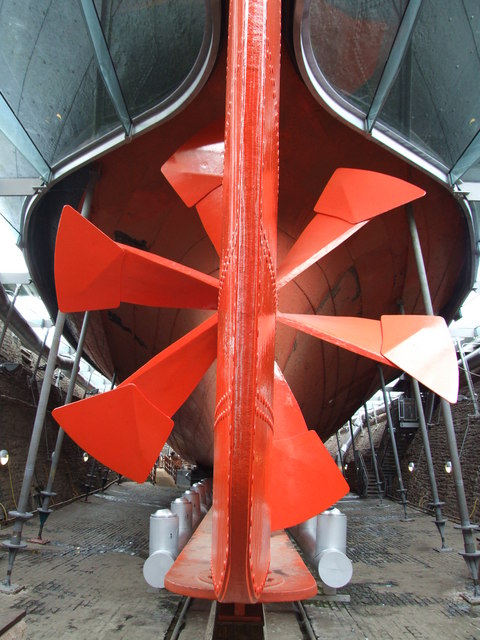 SS Great Britain Rudder and Propeller
