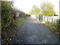 Path alongside Fields Road, Cwmbran