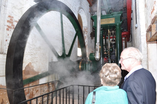 Uffculme : Coldharbour Mill Beam Machine