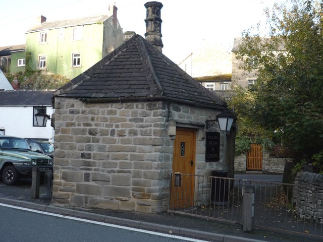 Fish and chip shop, Stoney Middleton