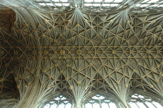 Fan Vaulting Gloucester Cathedral © Philip Halling Geograph Britain