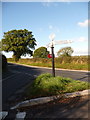ST7528 : Bourton: signpost at Tinkers Hill by Chris Downer
