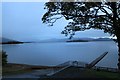 Loch Lomond Castle,pier.