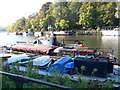 Boats on the Thames near Richmond