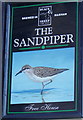 Sign for the Sandpiper