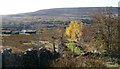 Track descends towards Upper Coedcae Road, Blaenavon