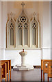 St Stephen, Canonbury Road, London N1 - Font