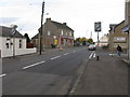 Road Junction on the B7011 in Law