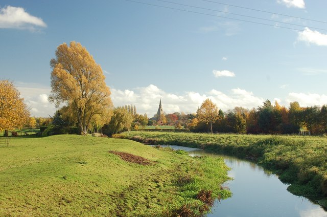 The River Witham At Hougham in Lincolnshire