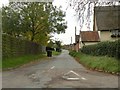 Kings Head Lane in North Lopham