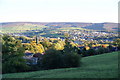 Hillside above Park Crescent