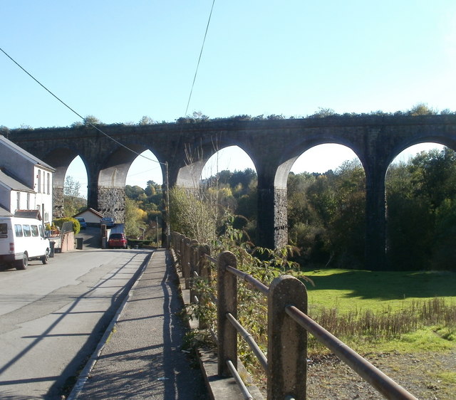 Garndiffaith Viaduct from the north
