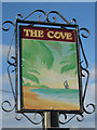 The Cove sign