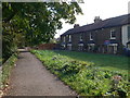 Terrace of houses overlooking the Thames near Kew Pier