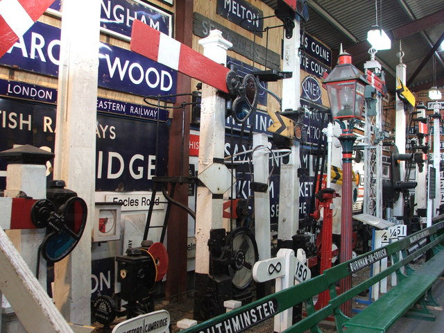 Inside Mangapps Railway museum