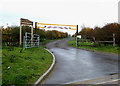 TM1117 : Entrance to Martin's Farm Country Park by terry joyce